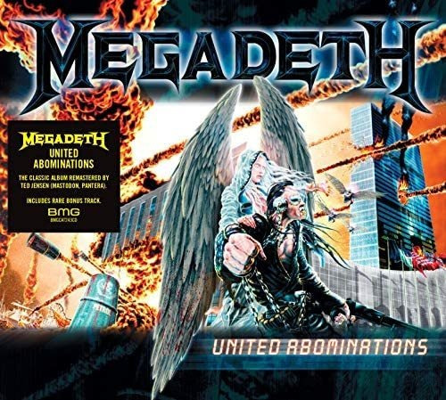 Megadeth United Abominations Cd 