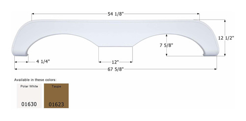 Icon Tandem Axle Fender Falda Fs Para Mckenzie Gris