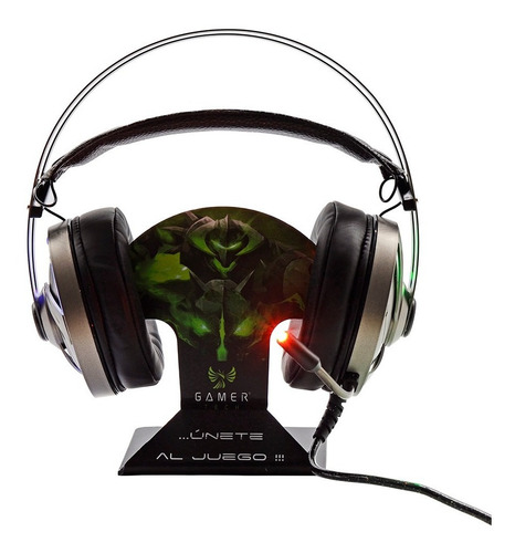 Imagen 5 de 8 de Diadema Gamer Tech Para Ps4 Y Pc Gt60d Plateado