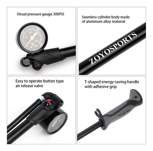 Bicycle Fork Pump Rear Air Pump For B