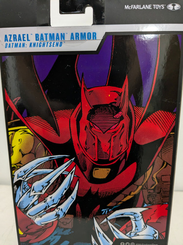 Azrael Batman Armor Knightsend Mcfarlane Toys Dc Multiverse (Usado)