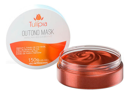 Máscara Facial Outono Mask 150g Tulípia Hidratação Anti Ruga