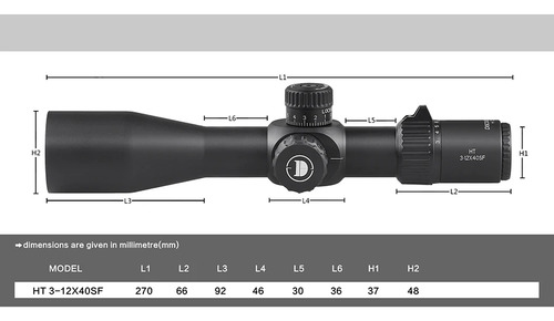 Discovery Ht 3-12x40sf 4-16x40sf 6-24x40sf 3-12x40sf Ffp
