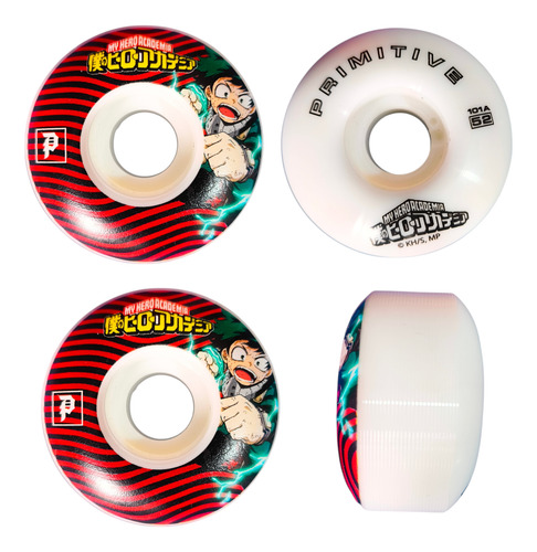 Patineta Skate Profesional Completa. Primitive 8.125in