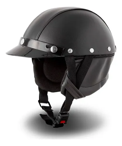 Capacete Coquinho Couro
