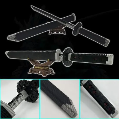 Set De Construcción De Espadas Jesgo Demon Slayer, 228 In Co