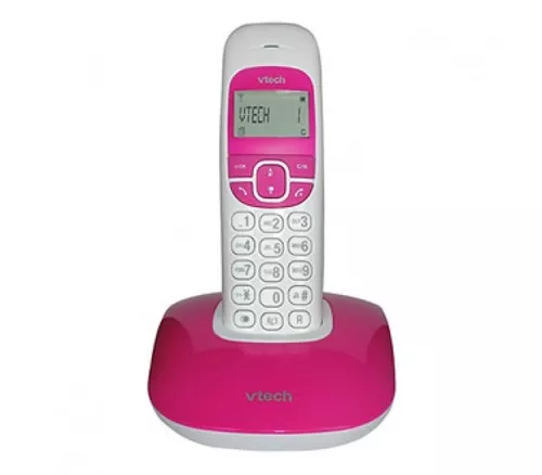 Teléfono inalámbrico VTech DECT 6.0, Rojo