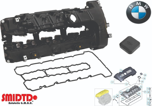 Tapa Punteria Valvula Pcv Bmw X6 35i 09-11 V6 3.0 Dobleturbo