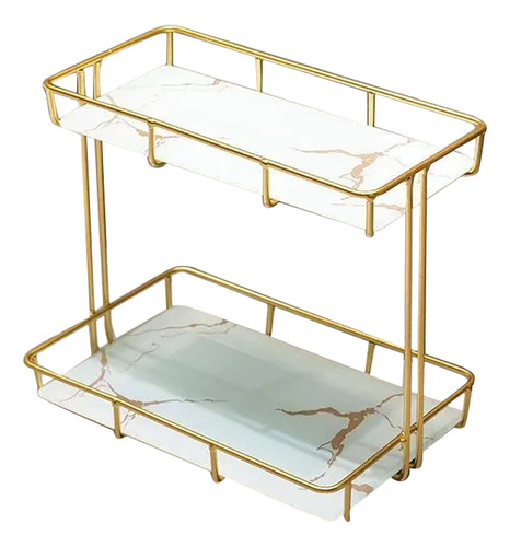 Organizer I7, Estante De Baño De Hierro De Estilo Nórdico, P