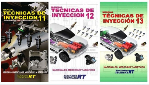 Oferta: 3 Manuales Técnicas Inyección Electrónica 11 12 Y 13