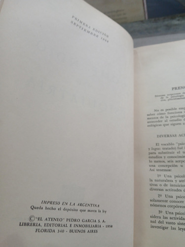 Compendio De Psiquiatría Emilio Mira Y Lopez G02 (Usado)