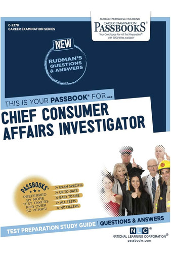 Libro: Chief Consumer Affairs Investigator (c-2378): Passboo