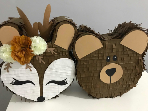 Piñata Bosque, Oso, Ciervo