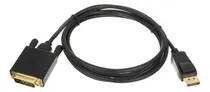 Comprar Cabo Displayport Macho X Dvi Macho 24+1 - 1,80mts - Preto