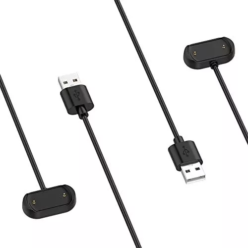 FitTurn Cargador USB para Xiaomi Mi Band 2/Cable de carga USB de repuesto  para Xiaomi Mi Band 2 (no apto para Mi Band 1)