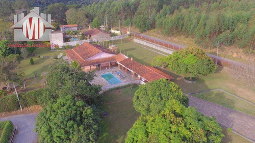 Imagem 28 de 30 de Linda Chácara Com Escritura, 3 Dormitórios Piscina, Pomar, Edícula, À Venda, 3800 M² Por R$ 650.000 - Zona Rural - Pinhalzinho/sp - Ch0992