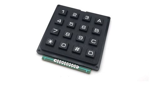 Teclado Matricial 4x4 Rigido Arduino Atmel Pic