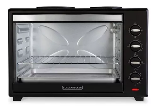 Horno de mesa eléctrico Ultracomb UC-45CN 45L negro/rojo 220V-240V