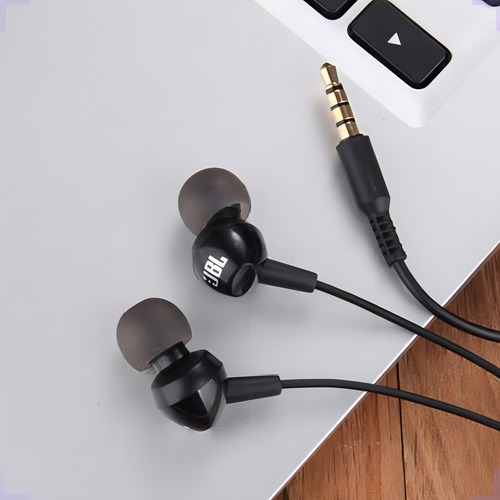 Headphone Fones De Ouvido Com Microfone Intra Auricular 9mm Cor Branco