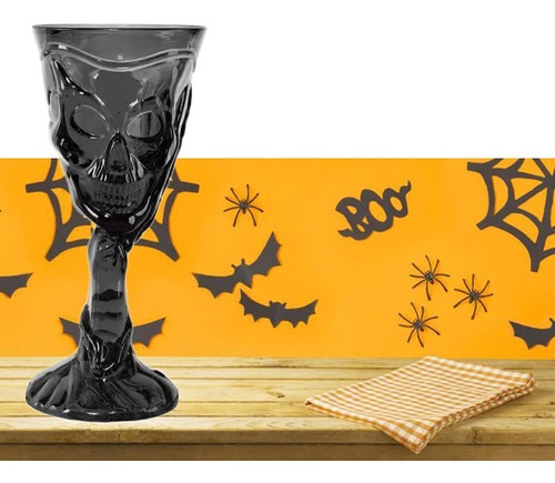 Copa Para Decoración / Fiesta Halloween / Diseño Calavera