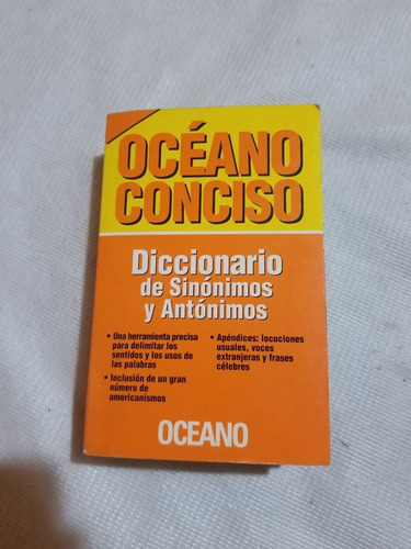Diccionario De Sinonimos Y Antonimos - Oceano