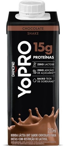 Pack C/ 24 Unidades Yopro Danone Chocolate 15g Proteina
