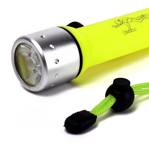 Linterna Buceo Acuatica Sumergible Luz Led Gran Potencia