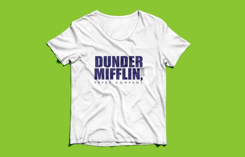 Remera Dama The Office Dunder Mifflin