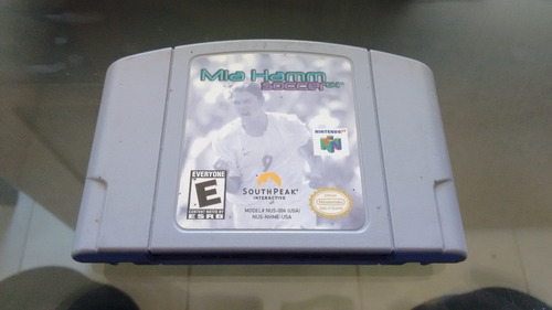 Mia Hamm Soccer Para Nintendo 64,excelente Titulo