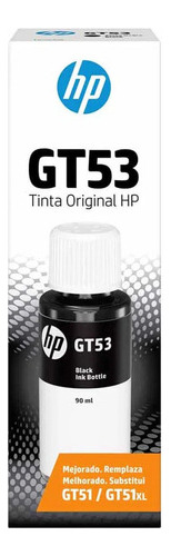 Botella Tinta Negra Hp Gt53 5810 5820 415 Original Diginet