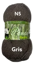 Comprar Estambre Panda Bambu 100 Grs 25% Fibra De Bambu 75% Lana Color 3194 Gris
