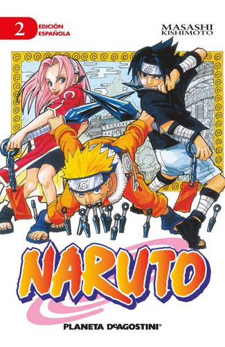 Manga Naruto 02 - Planeta Comics (nuevo)