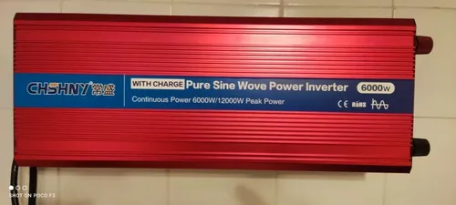 Inversor 6000w 24 Volt (Usado)