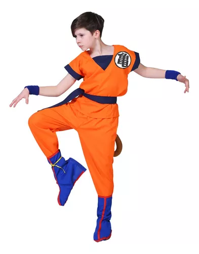 Halloween Adultos Niños Son Goku Disfraz Anime Son Goku Cosplay