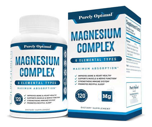 Complejo De Magnesio Purely Opt - - Unidad a $2392
