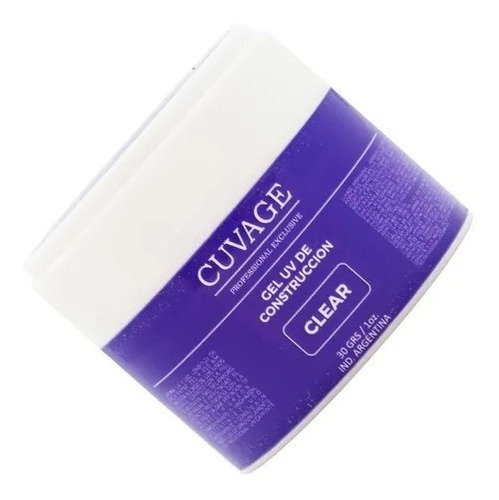 Cuvage Gel Uv De Construcción Uñas Esculpidas Manicuría 30gr