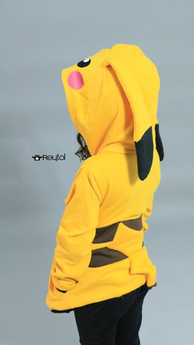 Imagen 3 de 6 de Sudadera Niño Pikachu - Envío Incluido