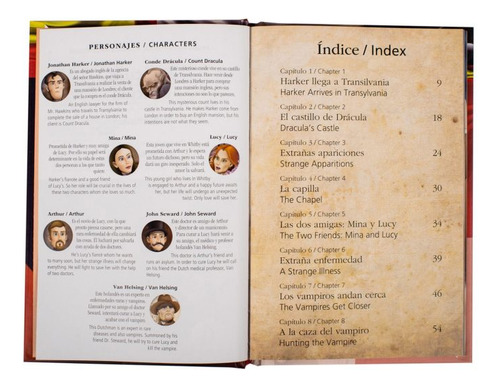 Libro Pasta Dura Drácula Clásicos Español/inglés Lexus