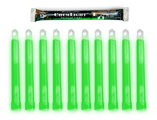 Cyalume Chemlight Grado Militar Ligera Química Sticks 12 Hor