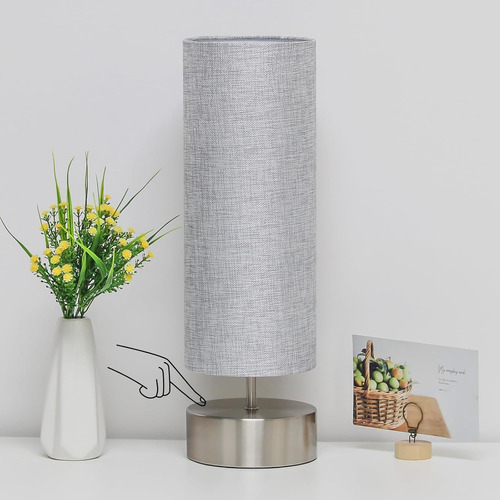 Lámpara Táctil De Mesilla, Lámpara De Mesa Con Control Tácti