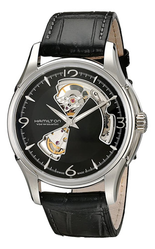 Reloj Hamilton Hml-h32565735 Jazzmaster Open Heart Para