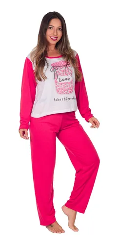 Pijama feminino hotsell inverno atacado