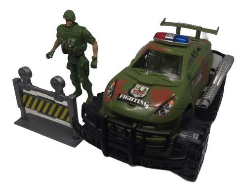 Increible Set De Vehiculos Militares De Juguete * Color Verde musgo