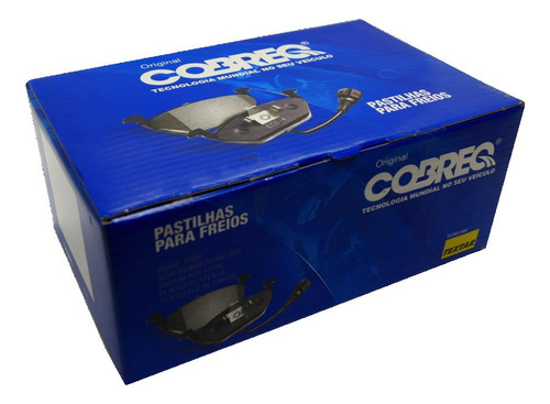 Pastillas Freno Para Seat Cordoba 90/95 Delantera Marca Cobr