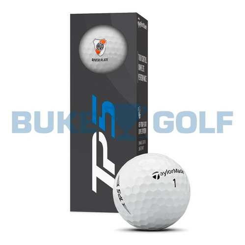 Buke Golf Pelotas Taylormade Tp5 Licencia River Plate X 3