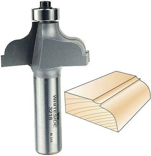 Router Bits 3218 Ogee Filete Bit Con Radio De 14 Pulgad...