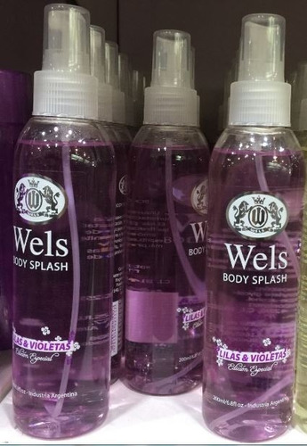 3x Wels Body Splash Lilas & Violetas 200ml Perfumesfreeshop!