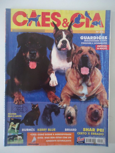 Cães & Cia #276 Com Os Posters Do Pug E Akita