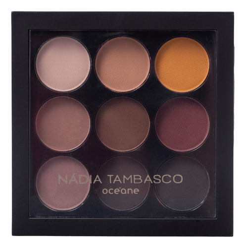 Nádia Tambasco By Océane To Go Matte - Paleta 7,2g