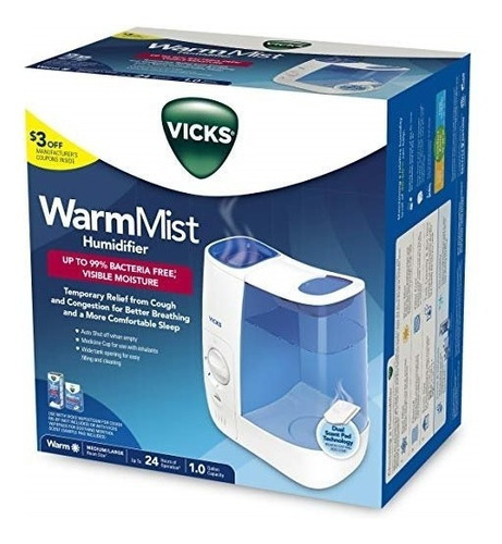 Vicks Vwm845  Humidificador De Vapor Color Blanco